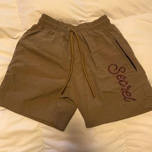 Tan Casual/swim Shorts